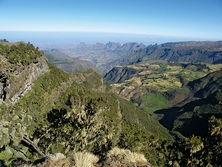 Ostafrika, thiopien: Vom Abessinischen Hochland in die Wste Danakil - Gebirgslandschaft der Semien-Berge