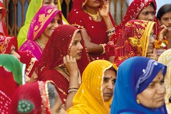 Sdliches Asien, Indien: Zauberhaftes Rajasthan - Bunte Saris