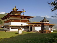 Sdasien, Nepal - Bhutan: Klster, Tempel und Palste im Himalaya - Lakhang in Bhutan