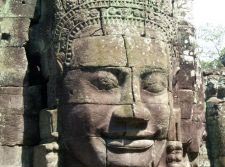 Sdostasien, Vietnam, Yunnan & Burma: Maske aus Stein