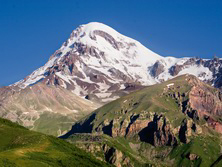 Vorderasien, Georgien - Kaukasus: Von Swanetien zum Prometheus-Berg - Schneebedeckter Berg