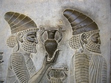 Vorderasien, Iran: Mrchenhaftes Persien - Wandgestaltung an der Persepolis