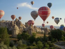 Vorderasien - Trkei: Kappadokien und Taurusgebirge - Ballonfahrt ber Greme