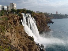 Vorderasien - Trkei: Kappadokien und Taurusgebirge - Blick auf den Dden-Wasserfall