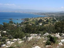 Vorderasien - Zypern: Aphrodite, Troodos & Meer - Blick ber Sdzypern