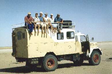 Sahara, Libyen-Expedition mit dem GEO-TOURS Magirus-LKW